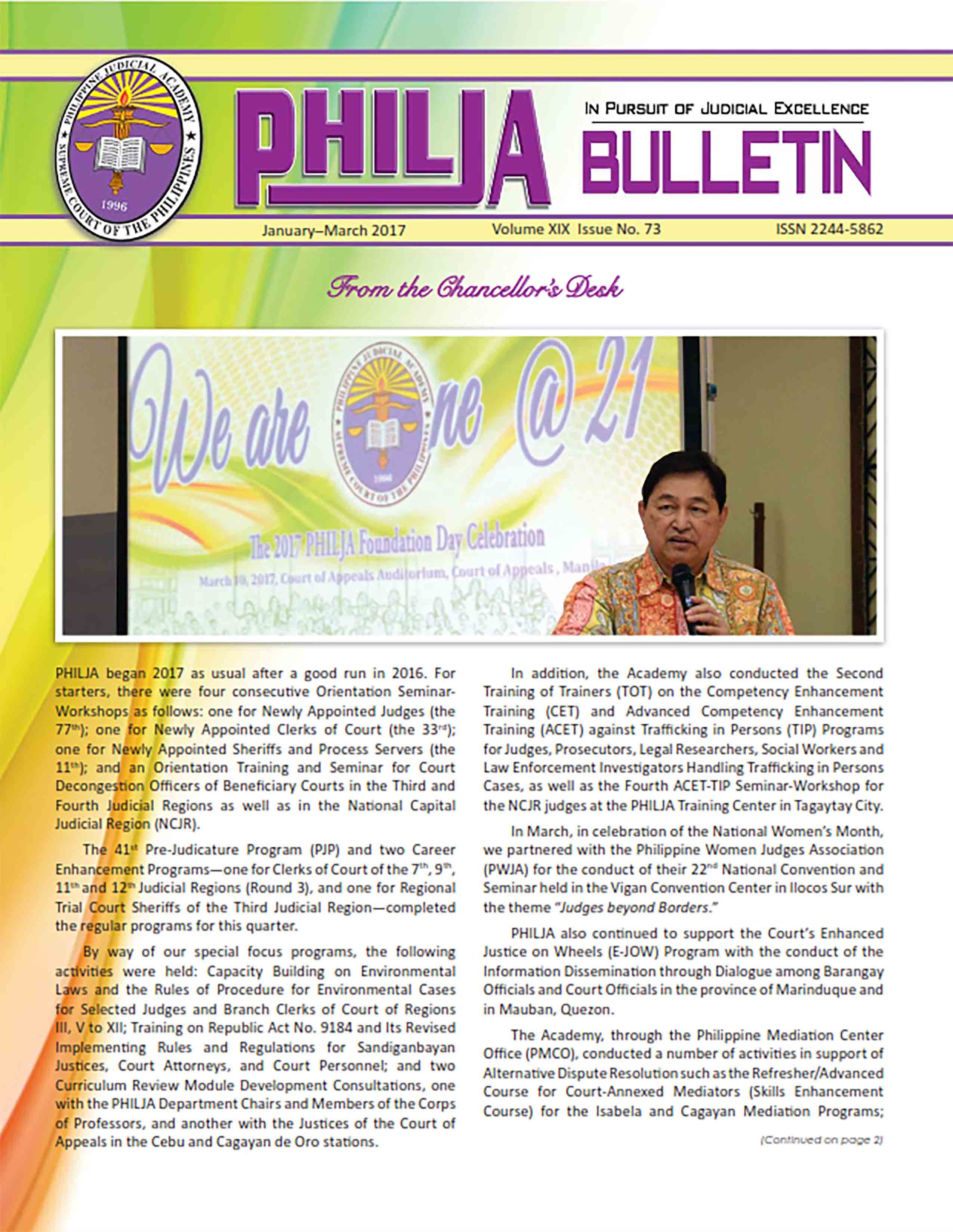 Bulletin 73