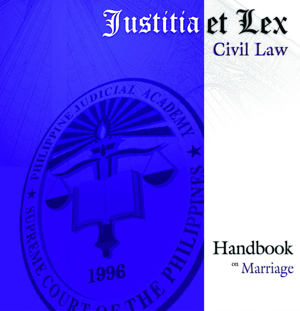 Handbook on Marriage